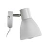 Brilliant White Matt Ateliar Wall Vanity And Wall Light