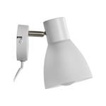Brilliant Matt White Ateliar Wall Vanity Light 