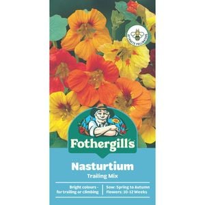Fothergill's Trailing Mix Nasturtium Flower Seeds