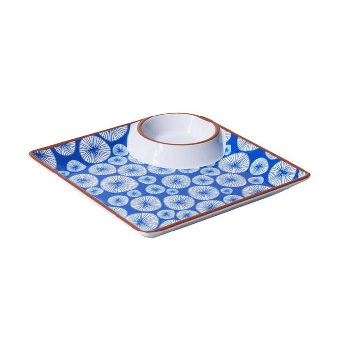 Avanti Individual Square Serving Plate - Lotus