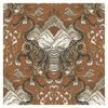 Holden Decor Tora Burnt Orange Wallpaper