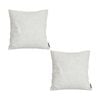 SOGA 2X 50cm Off-White Lumbar Throw Pillows