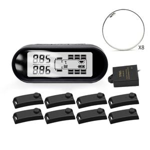 Promata Mata T2 Solar Tyre Pressure Monitor For Trucks - 8 Internal Sensors - With Booster