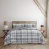 Ardor Boudoir Ronan Quilt Cover Set - Grey - Queen