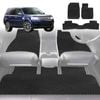 6D Diamond Car Floor Mats for Land Rover Freelander (Series 2)2007-2014-Full Set-Black-Outback GT