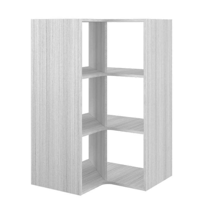 Lugna 1072 x 682 x 390mm Mist 3 x 2 Cube Corner Unit
