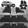 6D Diamond Car Floor Mats for Audi Q7 SQ7 2005-2015-Ultimate Set-Black-Outback GT