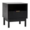 Cooper & Co. Apia 45cm Bedside Table Black