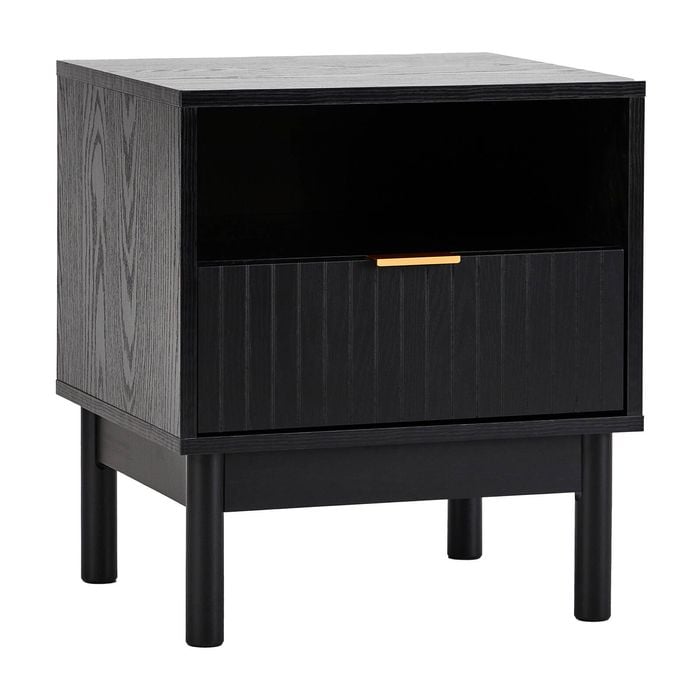 Cooper & Co. Apia 45cm Bedside Table Black