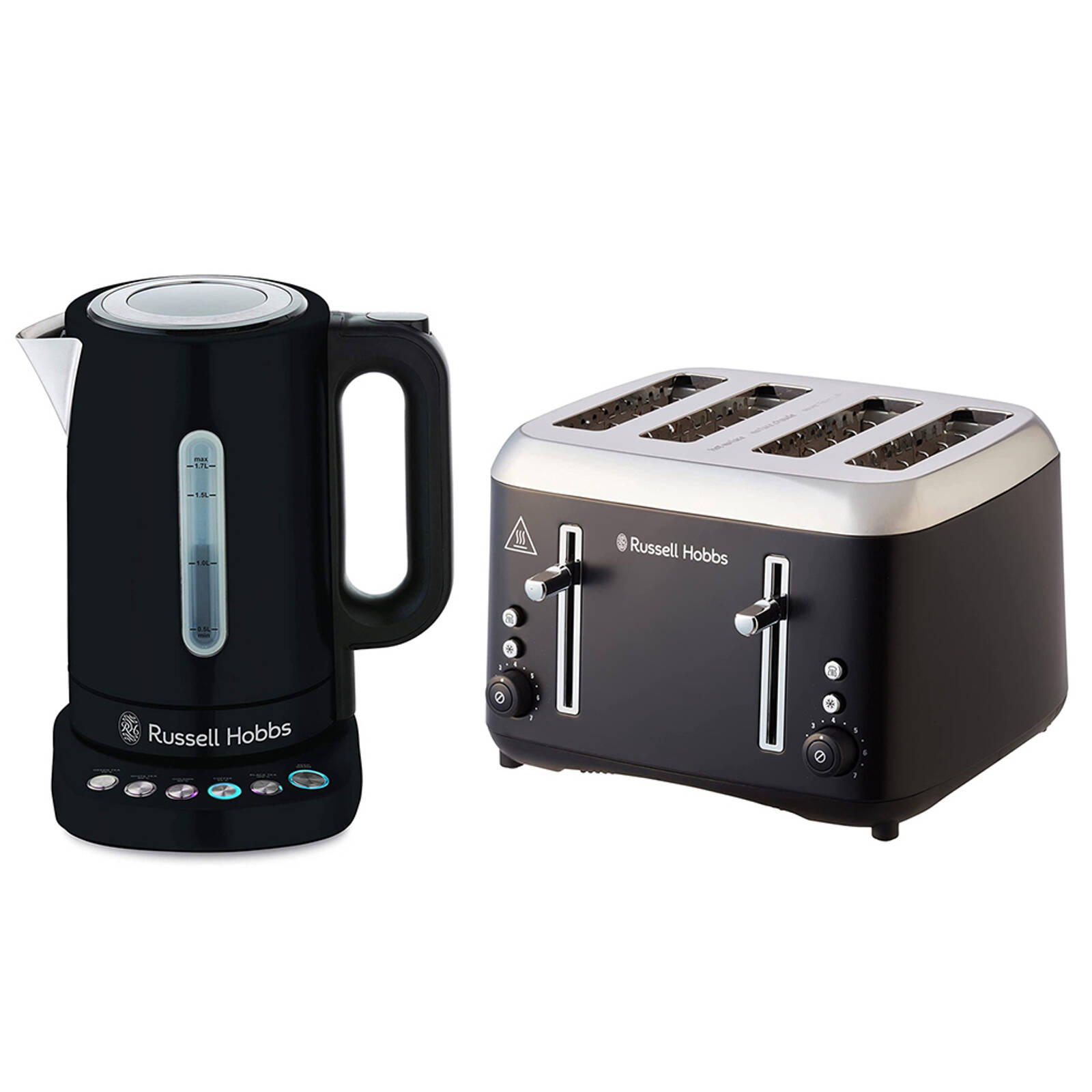 Russell Hobbs Addison Digital Kettle Slice Toaster Stainless