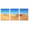 3pcs Sand Dunes & Blue Sky Desert Print 100% Australian Made 3 x 40x60cm (Metal Print)