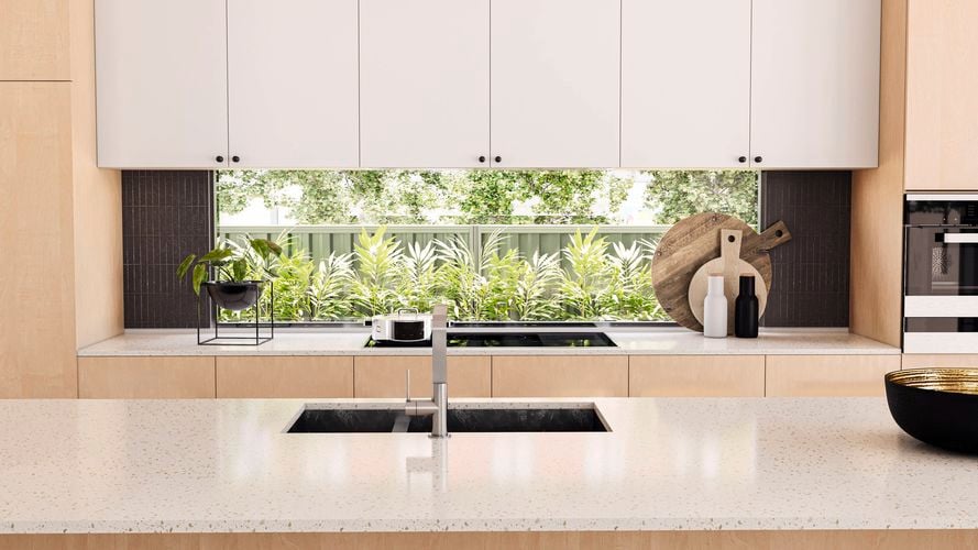 Think Benchtops - Brand Page  Image Gallery - Oak - Bianco - Think Solid