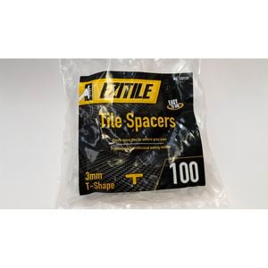 Ezitile T Shape Tile Spacer 3.0mm 100pk