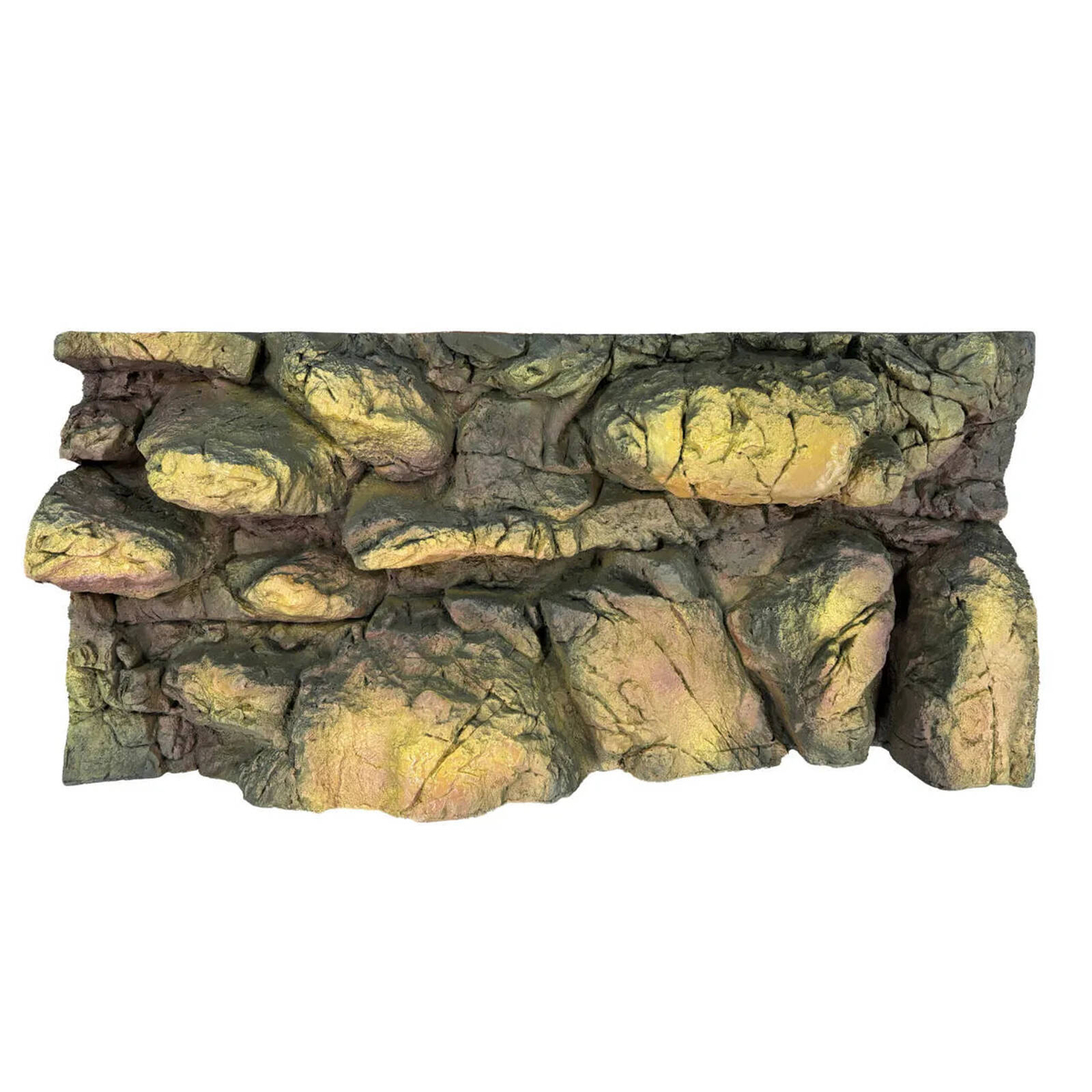 Aquarium Reptile Background 3D Rock Wall Stone 119 x 57cm - Bunnings ...