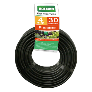 Holman 4mm x 30m Irrigation Drip Flex Tube