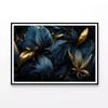 Group of Colorful Leaves  Print 100% Australian Made 90x60cm  (Poster)