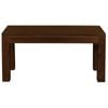 Centrum Furniture Amsterdam Solid Mahogany Timber Bench 90 x 35 cm - Mahogany