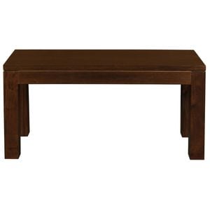 Centrum Furniture Amsterdam Solid Mahogany Timber Bench 90 x 35 cm - Mahogany