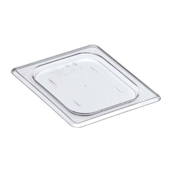 Cambro Gastronorm Lid Polycarbonate Flat Clear 1/6 Commercial Kitchen Food Storage