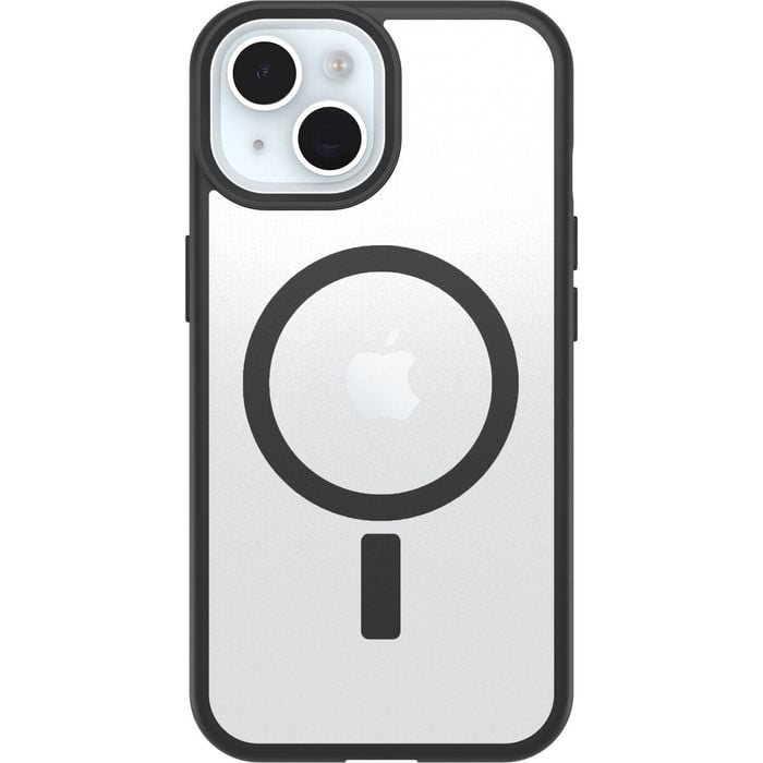 OtterBox React MagSafe CaseFor iPhone 16e/15/14/13 - Clear/Black