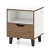 Costway Square Nightstand Bedside Table Cabinet