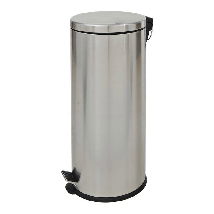 All Set 30L Stainless Steel Pedal Bin