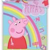 Peppa Pig Rainbow Kids Cotton Quilt Cover Set - Toddler Bed Size