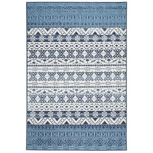 Breeze 3333 White Blue 220X150Cm Rug