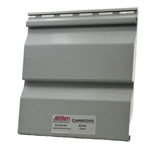 Mitten Vinyl Australia 8m x 15mm Nickel Cambridge Vinyl Cladding
