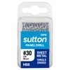 Sutton Tools No.30 Single Ended Panel Drill Bit - 10 Pack