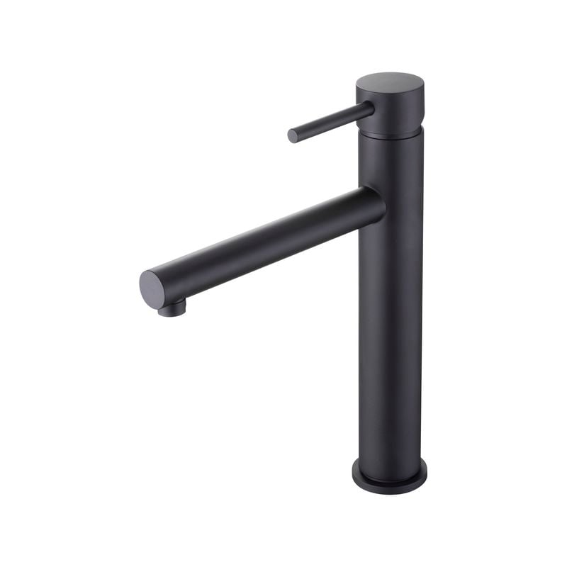Matte Black Resonance Vessel Basin Mixer WELS 4 Star 7.5L/min
