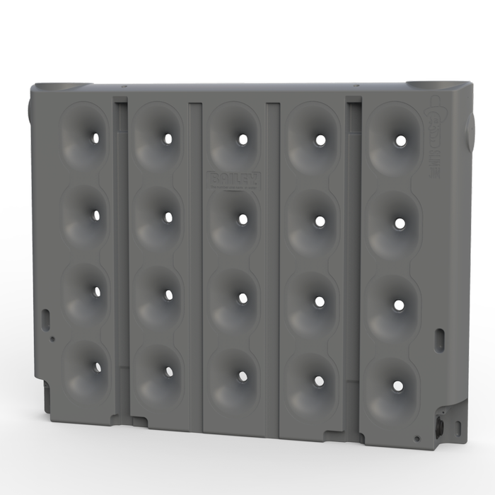 Bailey 1000L Slate Grey Slim Jim Water Tank