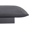 Odyssey Living Breathe Cotton Bed Sheet Set King Charcoal