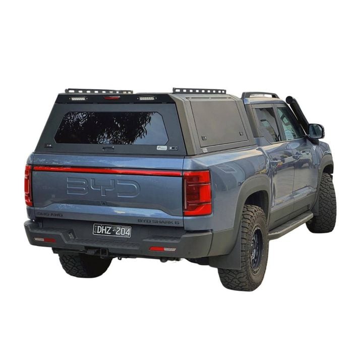 Tradesman 4x4 BYD Shark 6 2025 Aluminium Tub Canopy for D1 Solid
