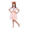 Disney Minnie Mouse Rose Gold Deluxe Costume Dress Party Cosplay Outfit 4-6y