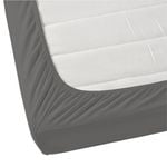 Jenny Mclean Porto Fitted Sheet 100% Cotton King 400TC - Granite