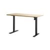 Artiss Electric Standing Desk Black & Oak