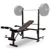 PROFLEX 7in1 Weight Bench Press Multi-Station Home Gym Equipment Set