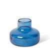 E Style Zama Home Decorative Flower Display Vase Vessel - Blue 15 x 15 x 11cm