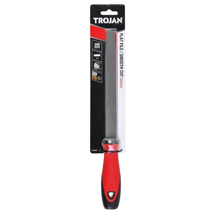 Trojan 200mm Single Cut Flat File