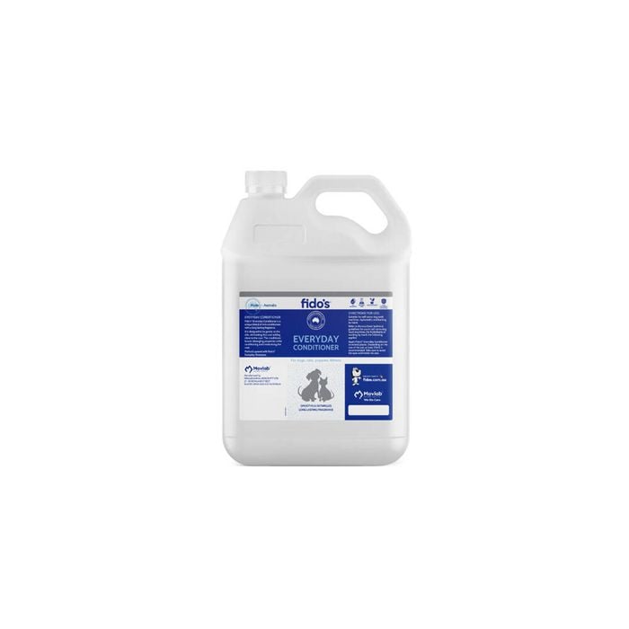 Fidos Everyday Conditioner Self Serve Dog Wash Grooming Care 5L