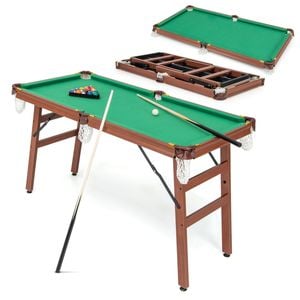 Costway Mini Snooker Tables Billiards Game Pool Table Set