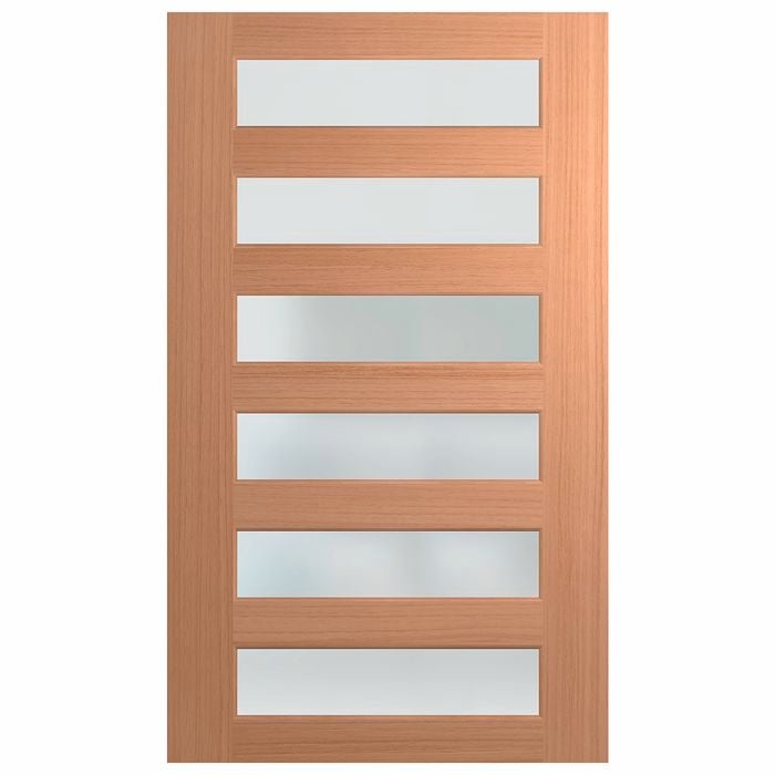 Hume 2340 x 1020 x 40mm Entrance Door Savoy Translucent Glass XS26