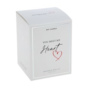 Bramble Bay Melt My Heart Coconut & Elderflower Soy Candle Home Fragrance 300g