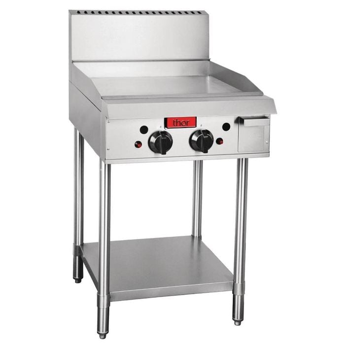Thor Gas Griddle Freestanding Natural Gas Manual Control 24" 610mm Tr-g24f Ng