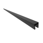 ProtectorAl Black Aluminium Friction Fit Handrail