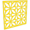 ProtectorAl 300-1200w x 300-1200h Light Yellow/Gloss White Morrocco Unframed Composite Deco Panel