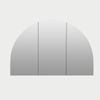 Future Glass Shira Frameless Arch Mirror Cabinet - 800 x 1200mm (Triple Door)