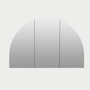 Future Glass Shira Frameless Arch Mirror Cabinet - 800 x 1200mm (Triple Door)
