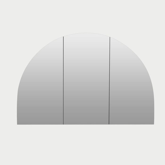 Future Glass Shira Frameless Arch Mirror Cabinet - 800 x 1200mm (Triple Door)